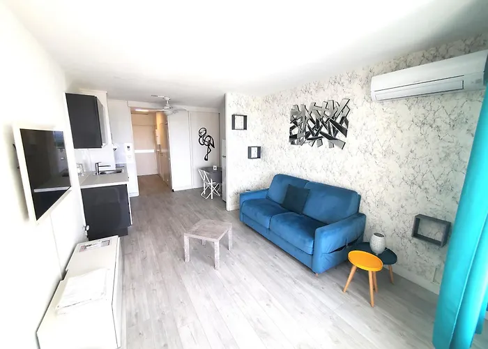 Vittoria Immobilier-375-vue Mer- Reglement Sur Place -cheques Acceptes Lägenhet La Grande Motte
