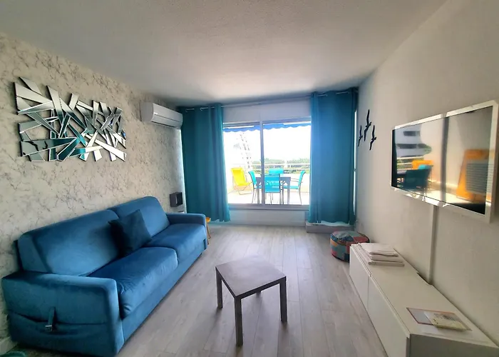 Lägenhet Vittoria Immobilier-375-vue Mer- Reglement Sur Place -cheques Acceptes La Grande Motte